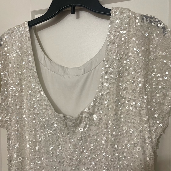 Adrianna Papell Wedding Dress 18W NWT - Picture 8 of 11